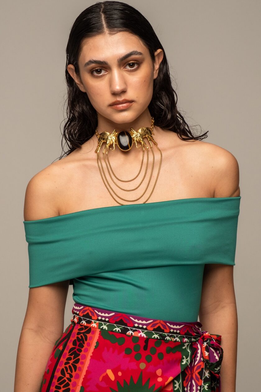 Harmony Top - Green lovebyhands.gr