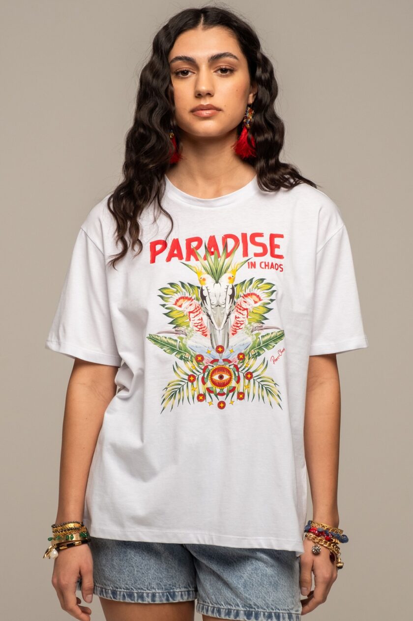 Eden T-Shirt - White lovebyhands.gr