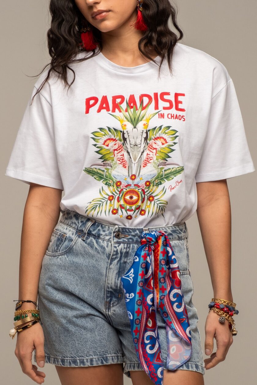 Eden T-Shirt - White lovebyhands.gr