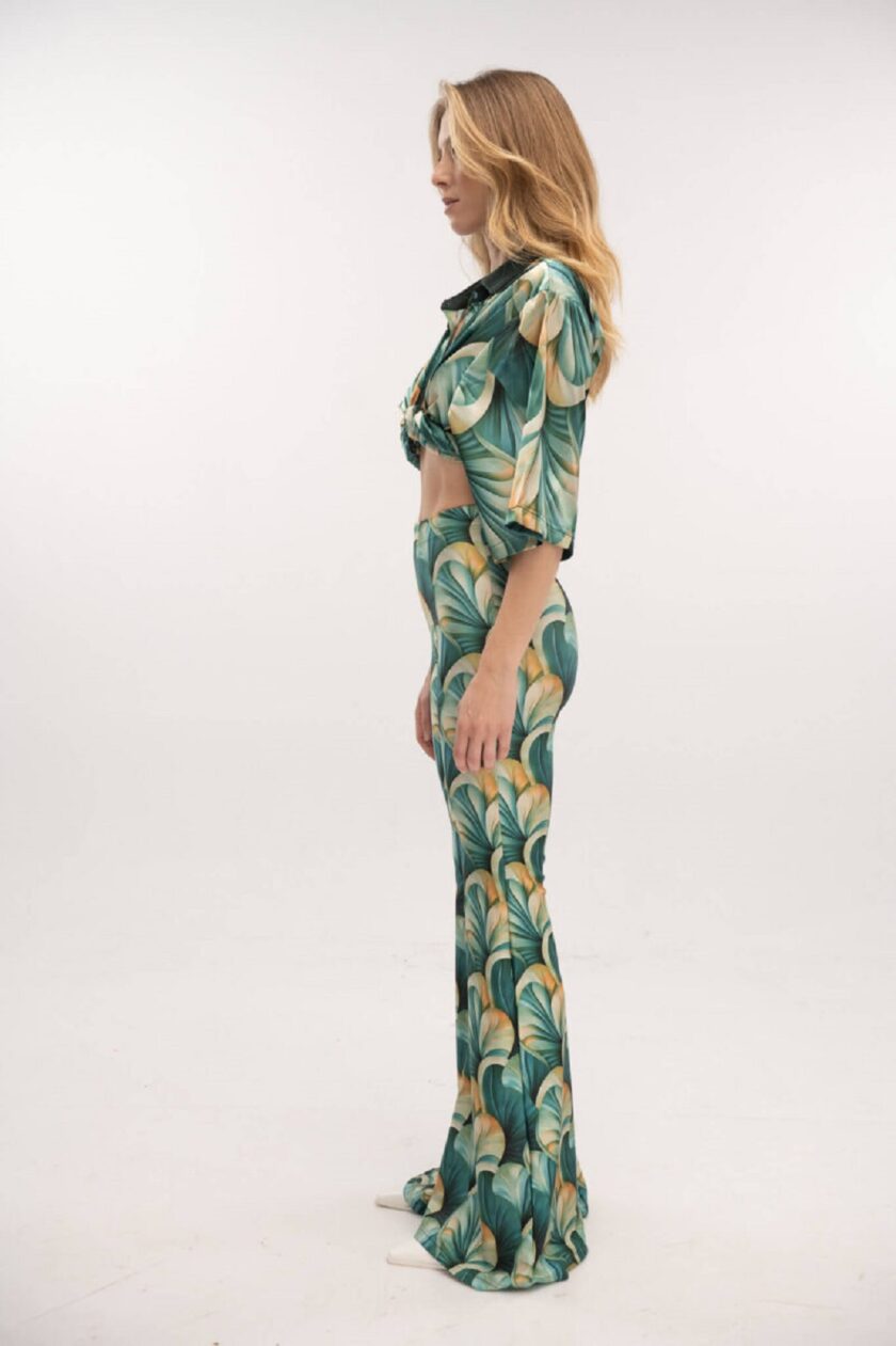 Flared Pants - Coral Reef lovebyhands.gr