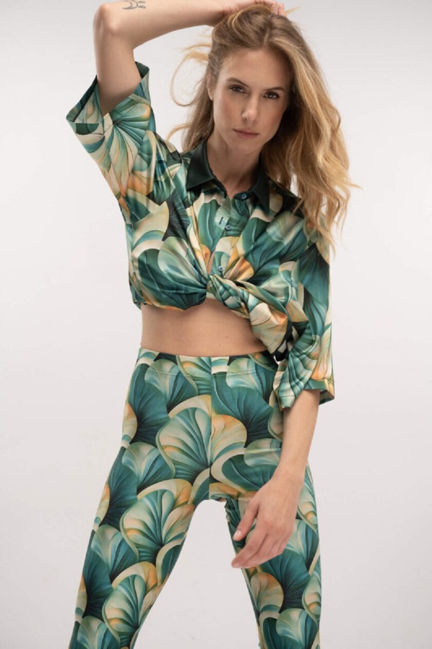 Flared Pants - Coral Reef lovebyhands.gr