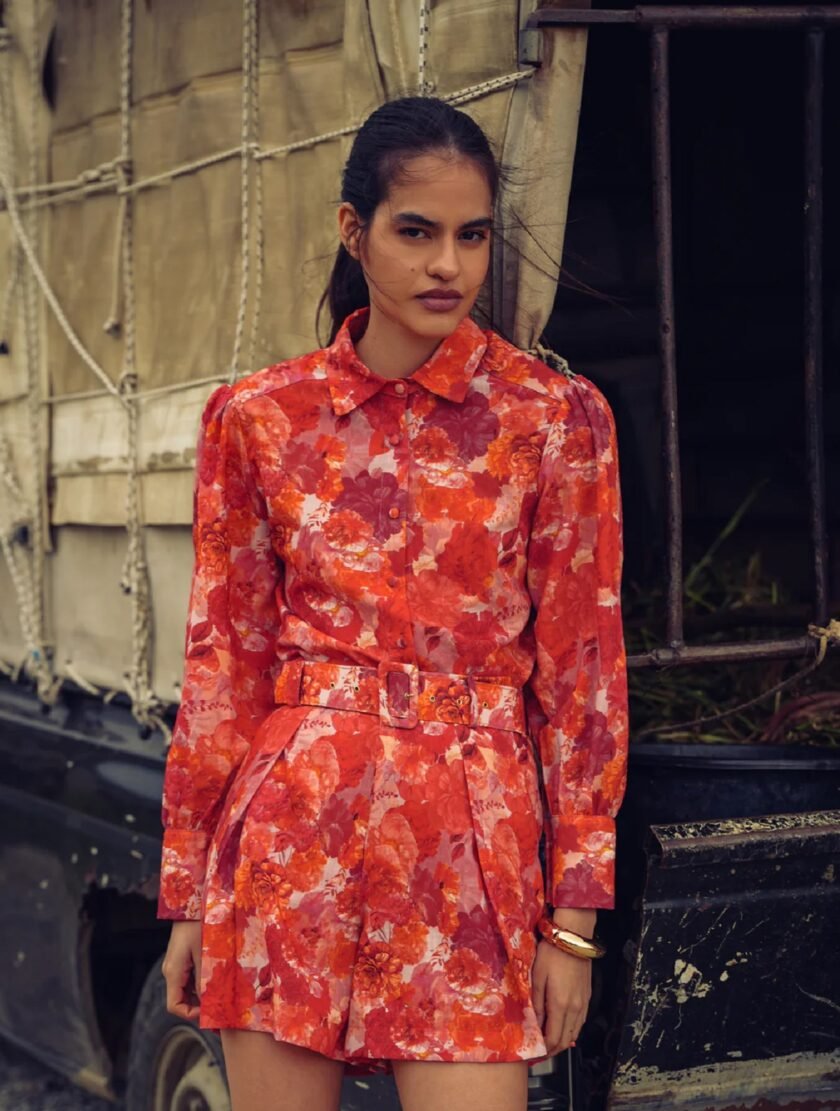Sunset Dream Linen Shirt lovebyhands.gr
