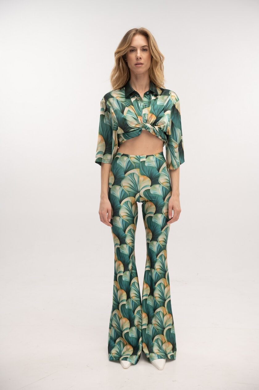 Flared Pants - Coral Reef lovebyhands.gr