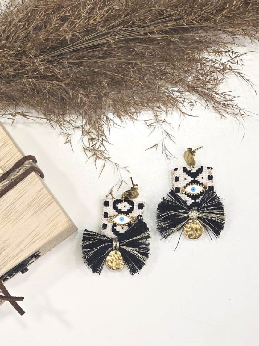 Mythos Earrings lovebyhands.gr