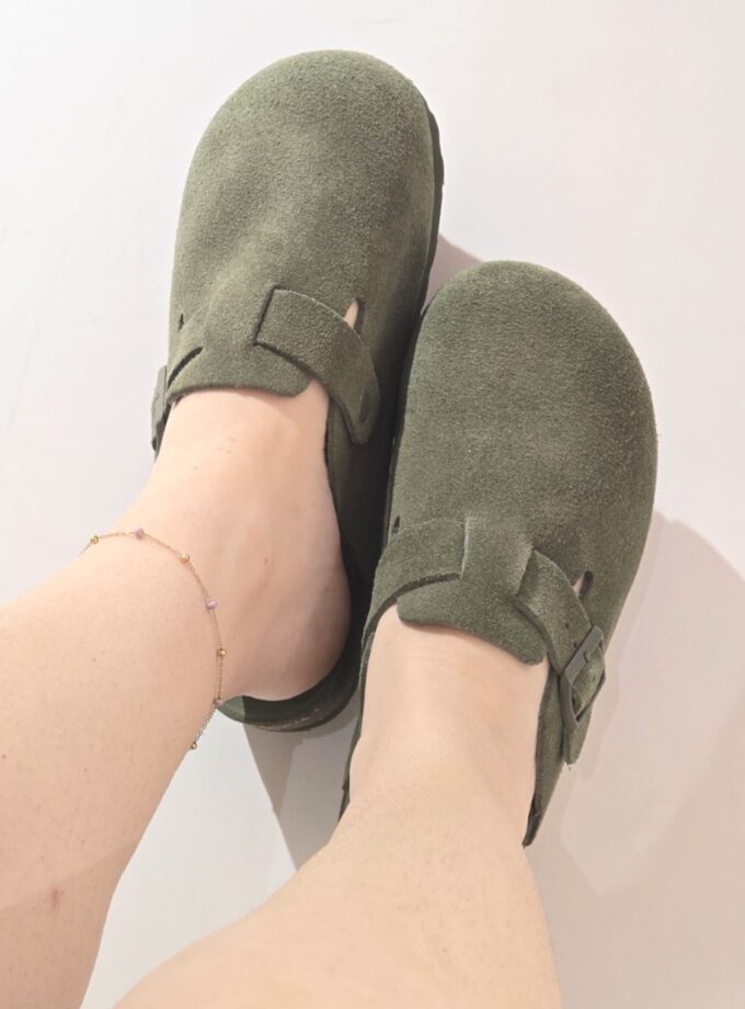 Clogs Khaki lovebyhands.gr