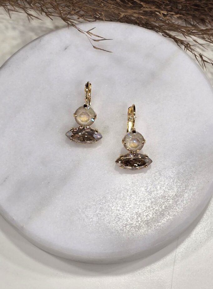 Alkioni Earrings - Double Colour lovebyhands.gr