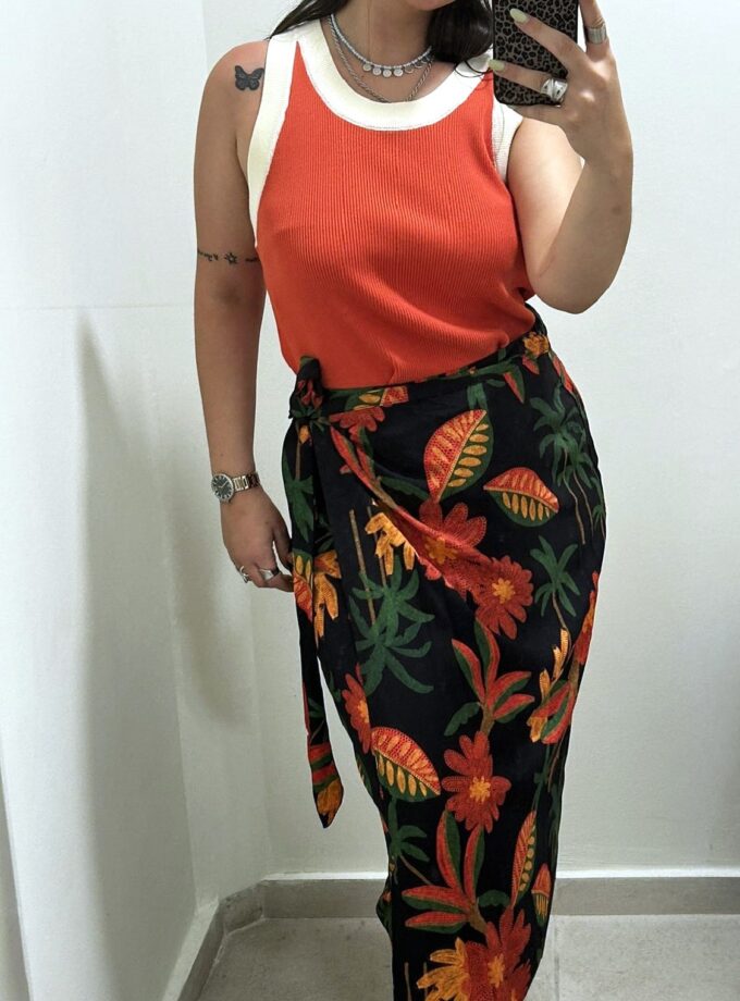 Famara Midi Skirt lovebyhands.gr