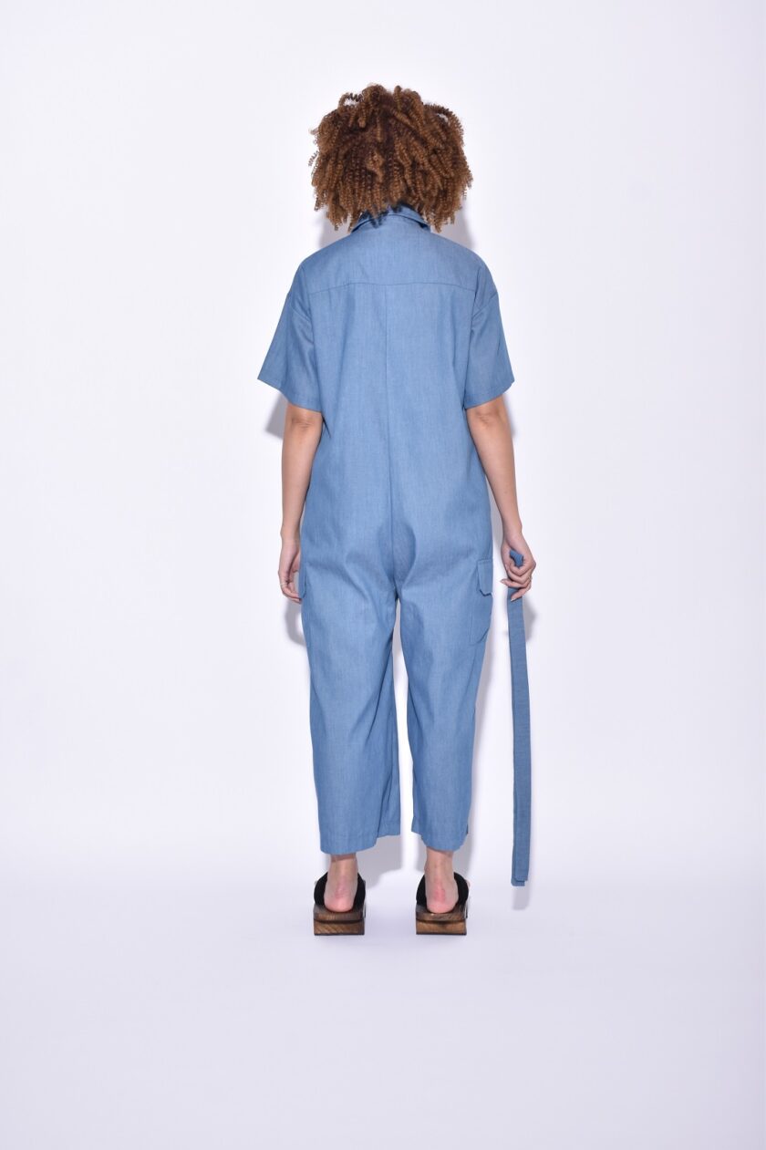 Jumpsuit - Light Blue lovebyhands.gr