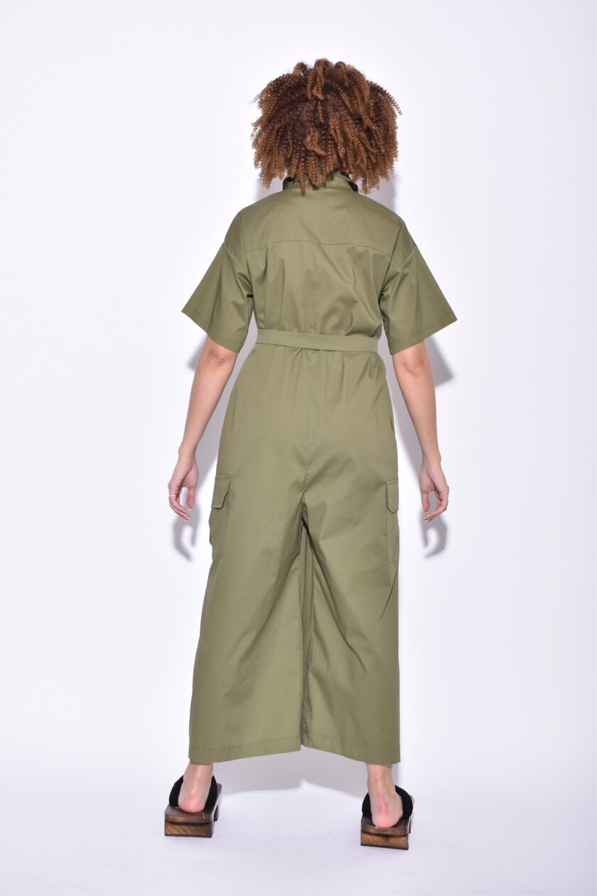 Jumpsuit - Khaki lovebyhands.gr