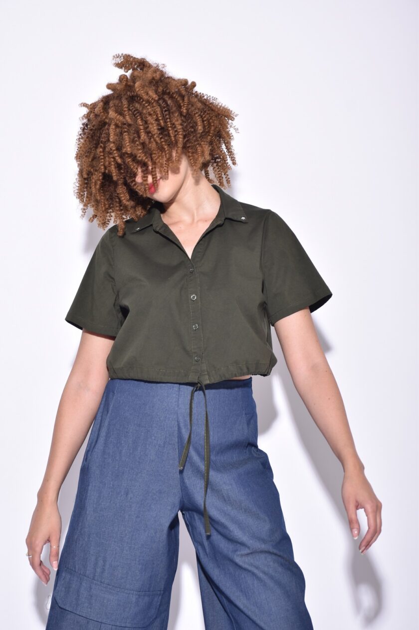 Shirt - Khaki lovebyhands.gr