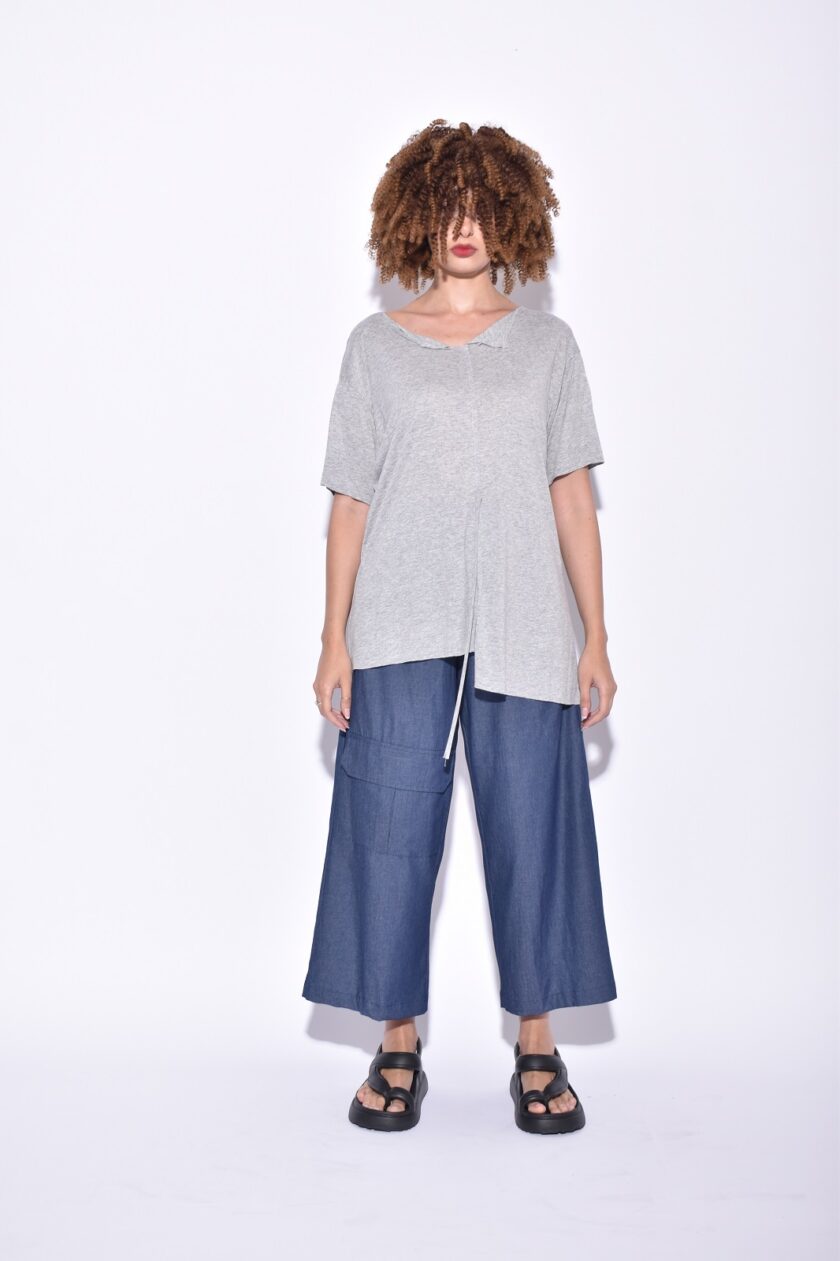 T-Shirt - Grey lovebyhands.gr