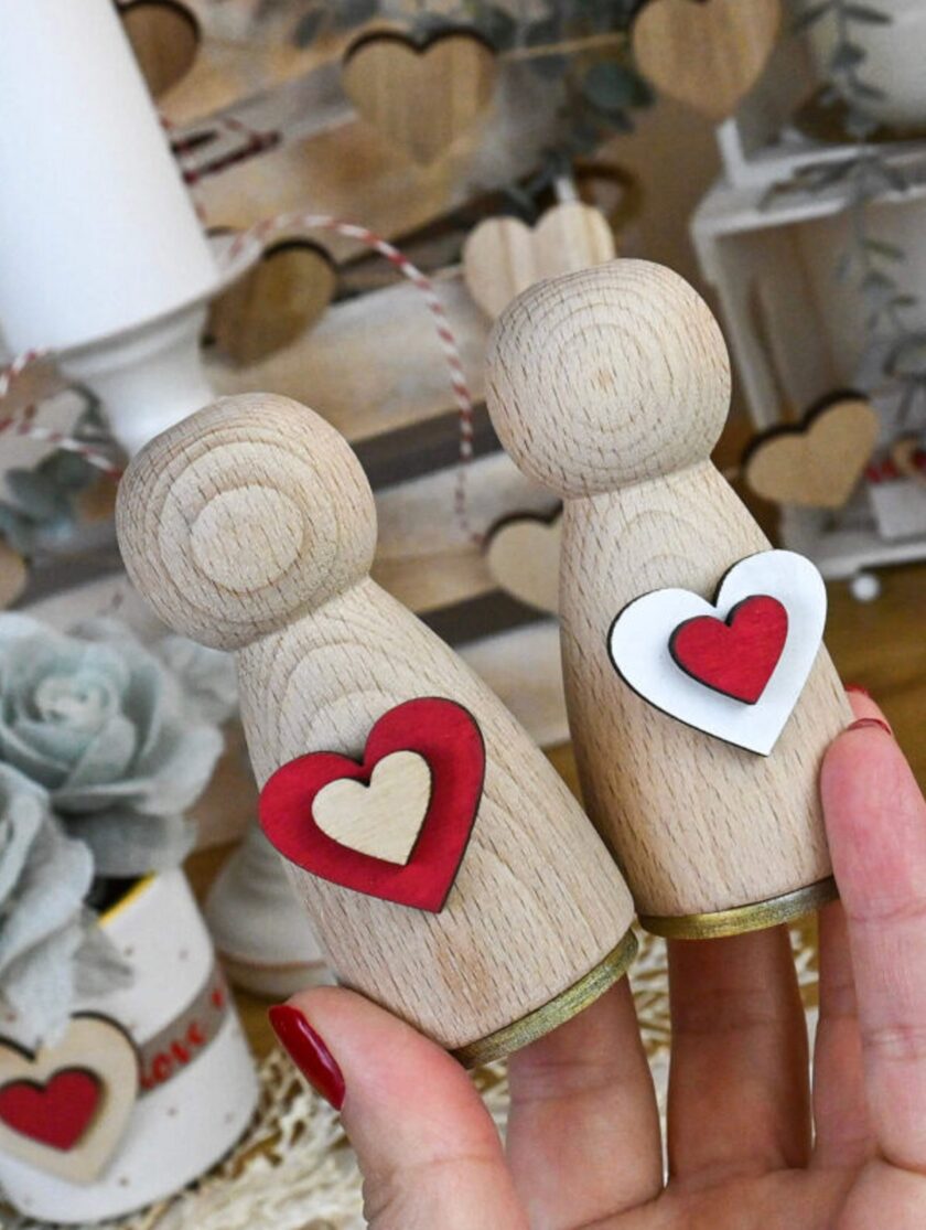 Mini Set – Couple Heart by Heart lovebyhands.gr