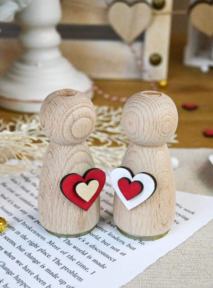 Mini Set – Couple Heart by Heart lovebyhands.gr
