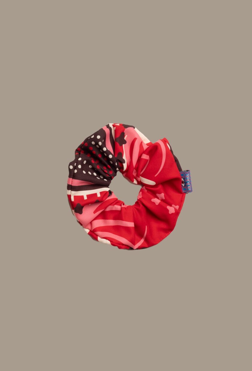 Passionflower Scrunchie lovebyhands.gr