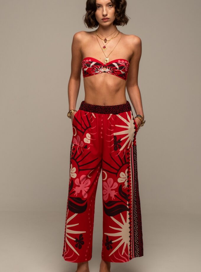 Passionflower Pants - Viscose lovebyhands.gr