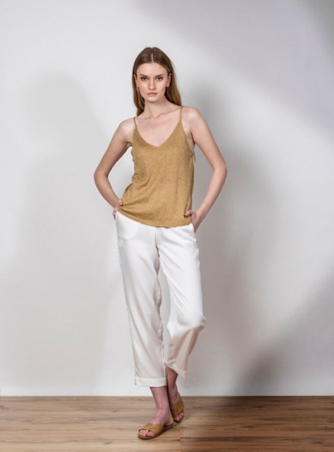 Lurex Τοπ – Tan Gold lovebyhands.gr