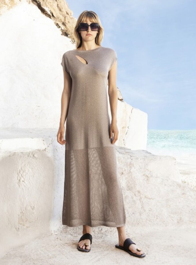 Lurex Maxi Dress -Elephant lovebyhands.gr