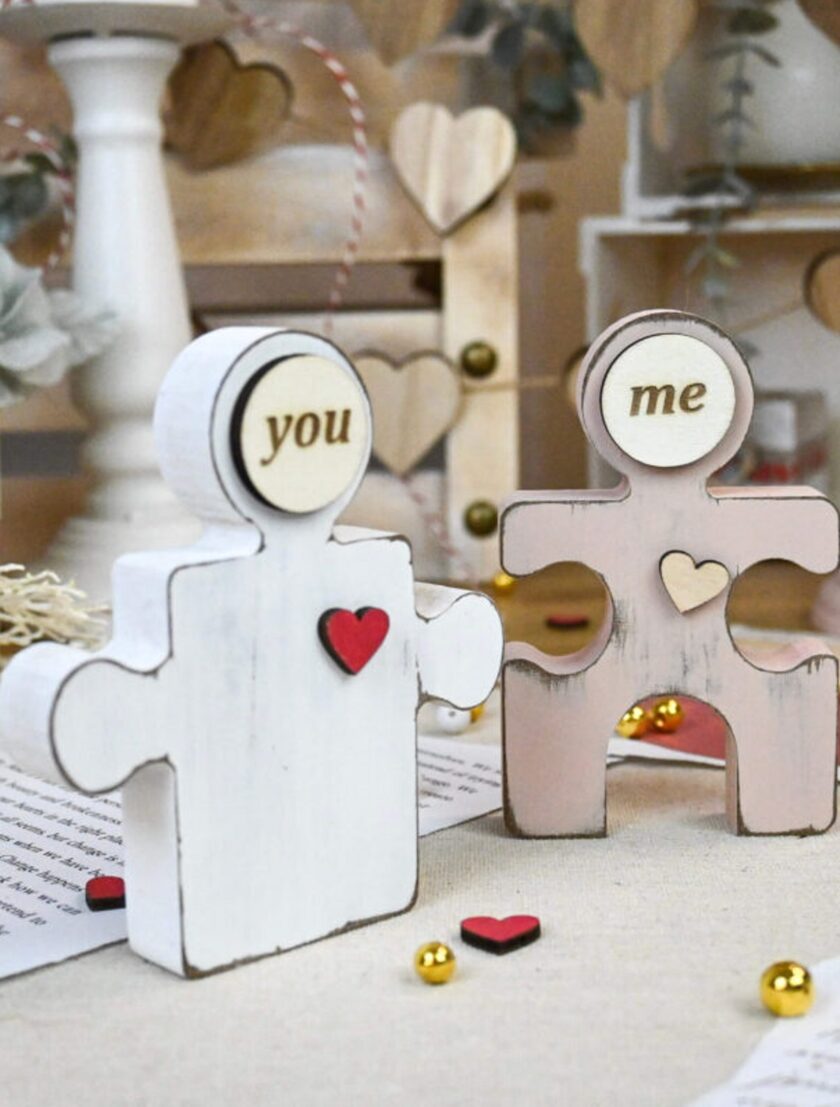 Table Decor Set – You Complete Me lovebyhands.gr