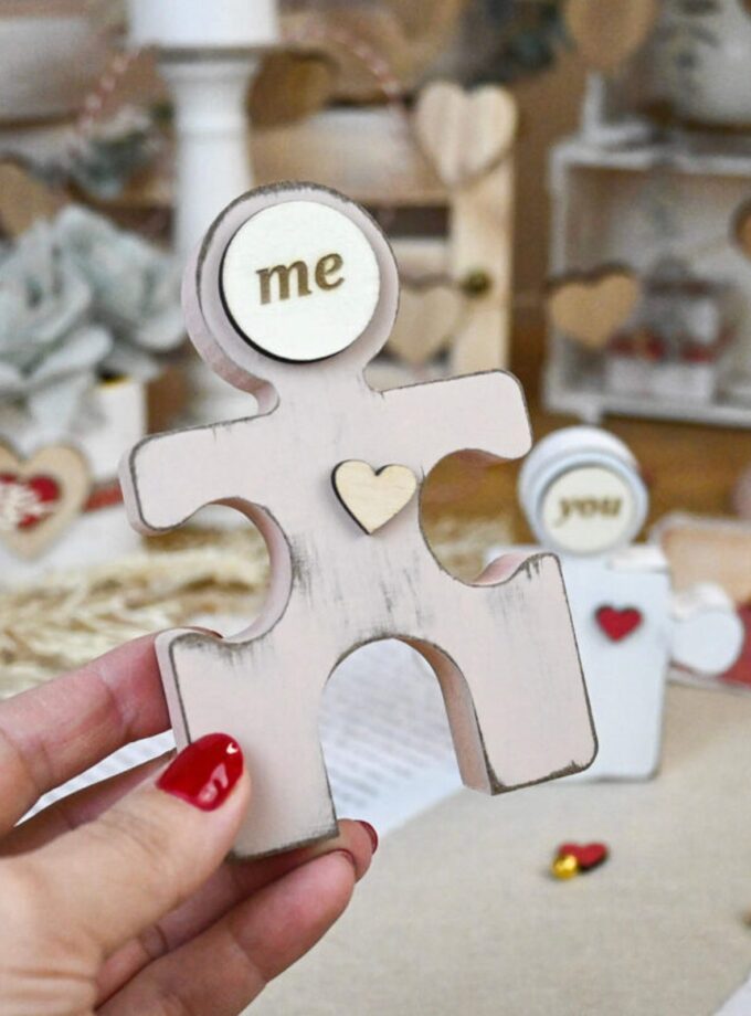 Table Decor Set – You Complete Me lovebyhands.gr