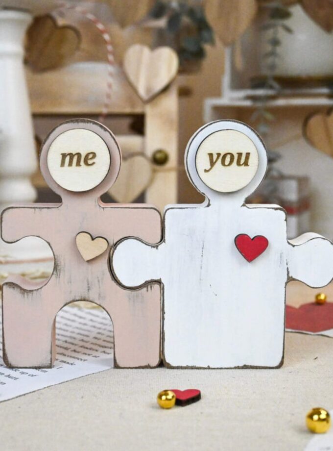 Table Decor Set – You Complete Me lovebyhands.gr