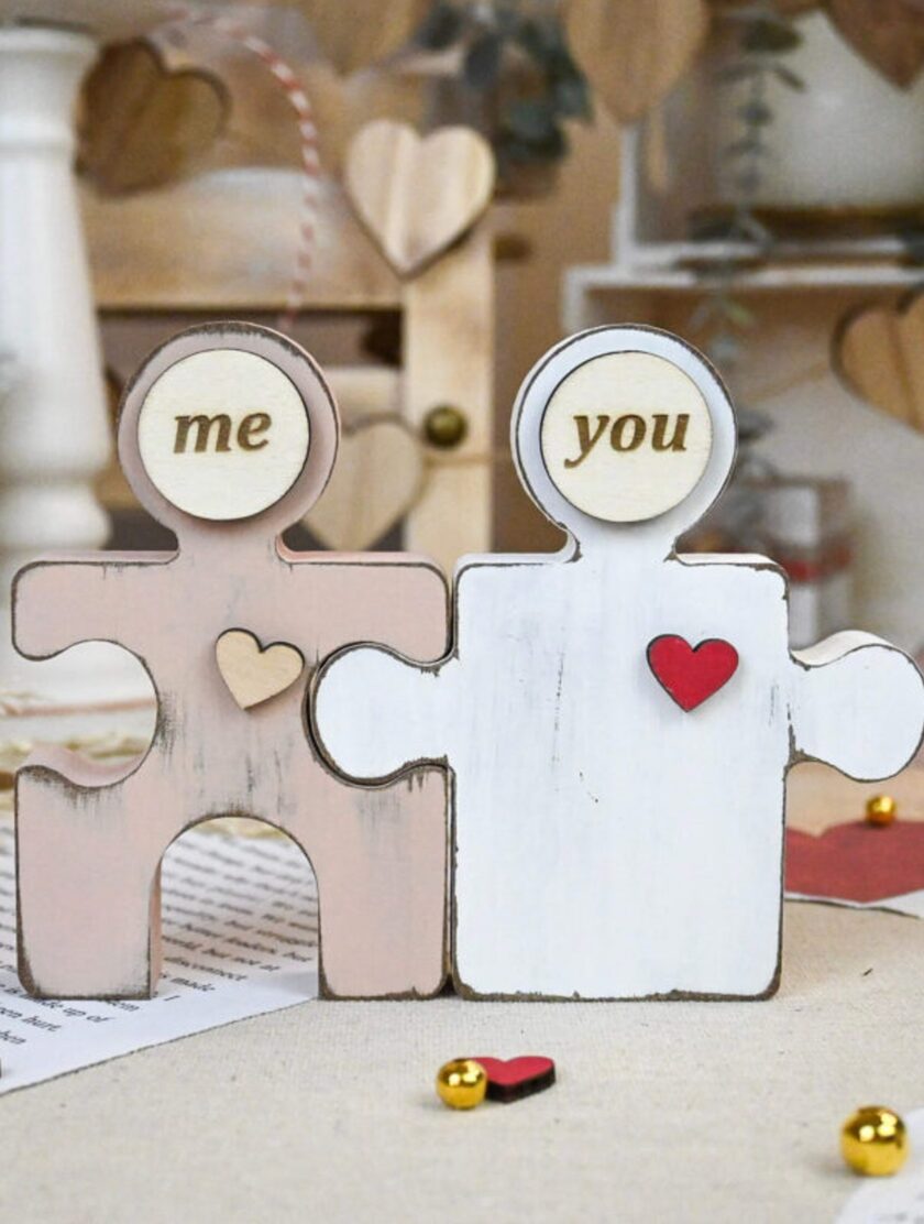 Table Decor Set – You Complete Me lovebyhands.gr