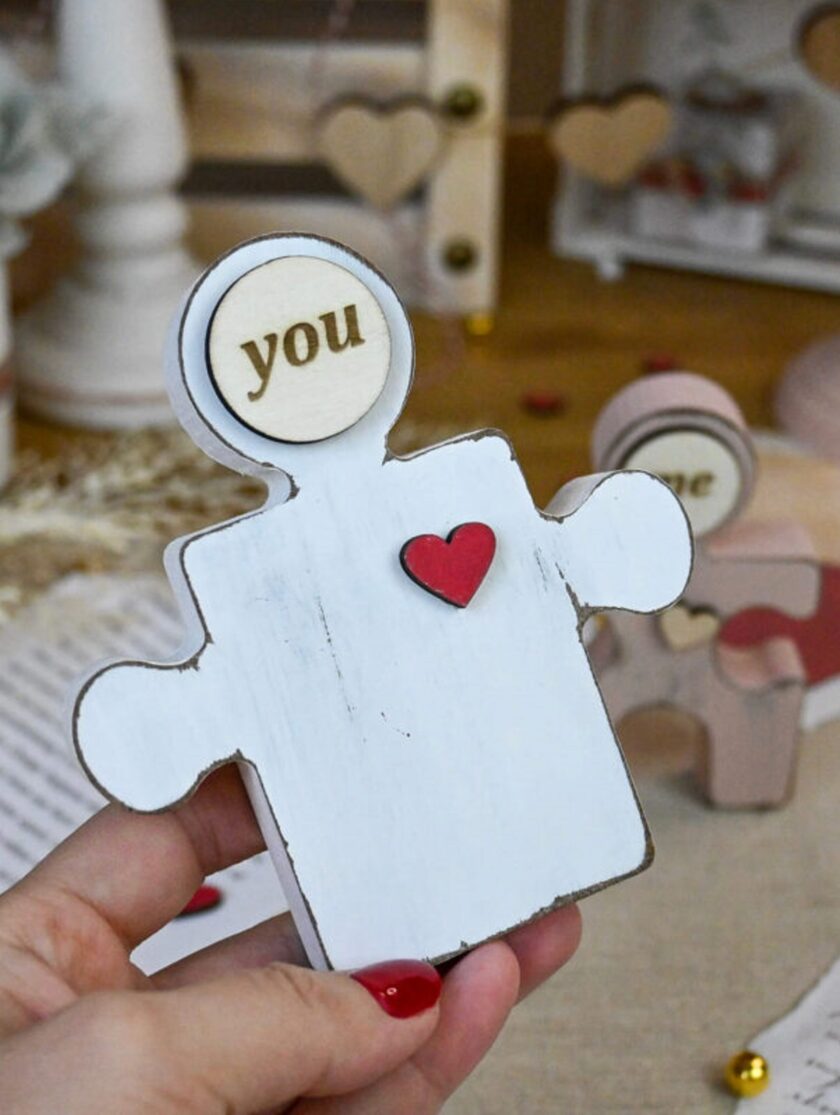 Table Decor Set – You Complete Me lovebyhands.gr