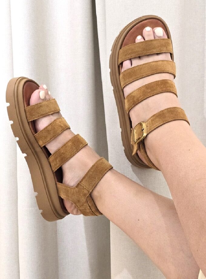 Gilena Flatforms - Tabac lovebyhands.gr