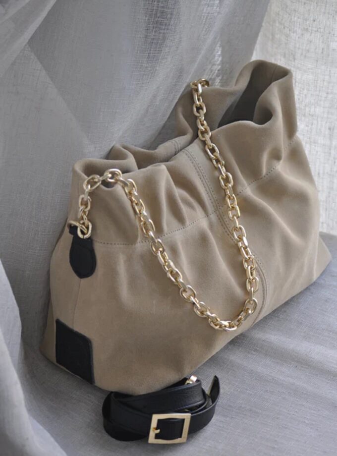 Nefeli - Sabbia Suede lovebyhands.gr