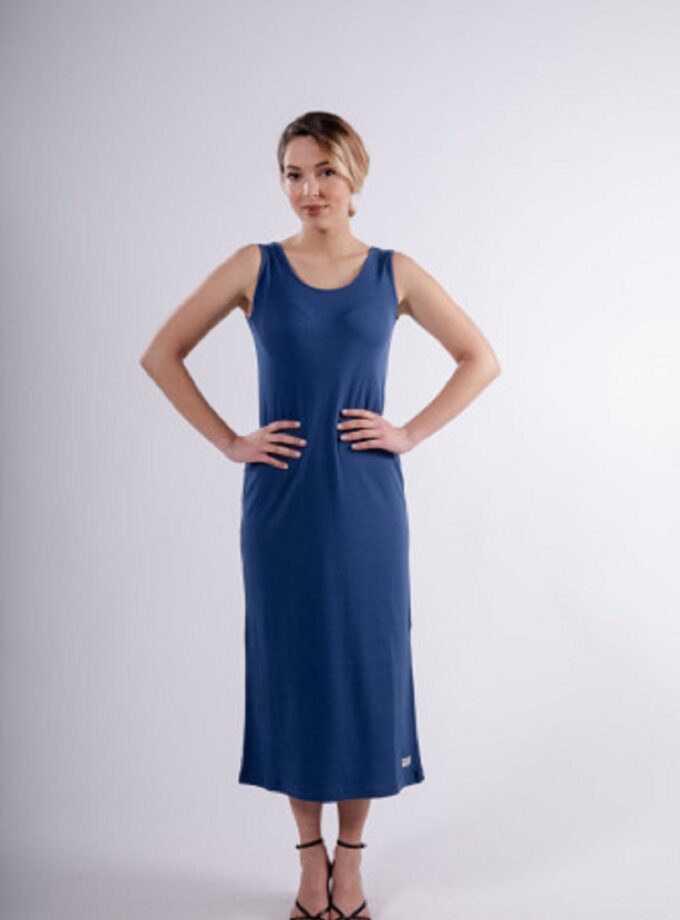 Dress Long - Blue lovebyhands.gr