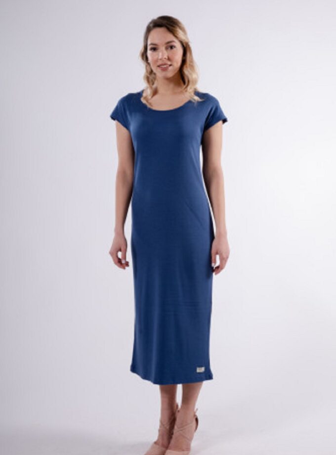Dress Long Japonais - Blue lovebyhands.gr