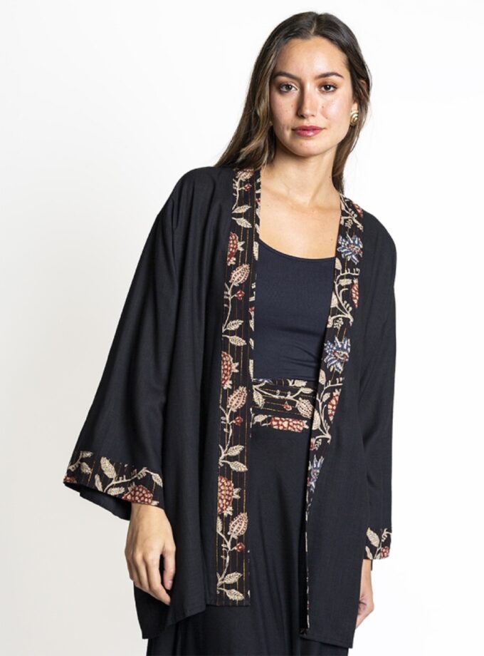 Black Kimono lovebyhands.gr