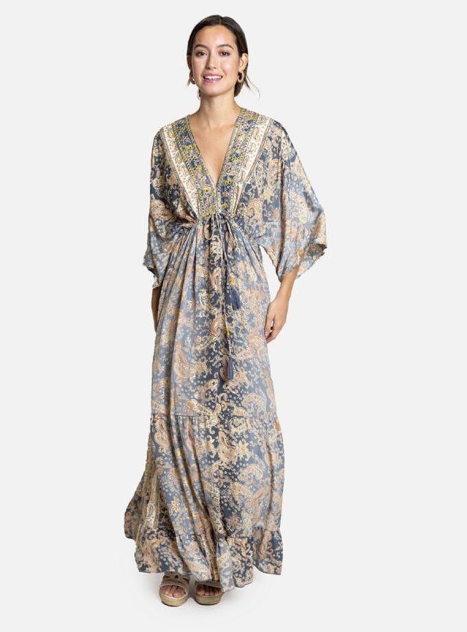 Multicolour Maxi Dress lovebyhands.gr