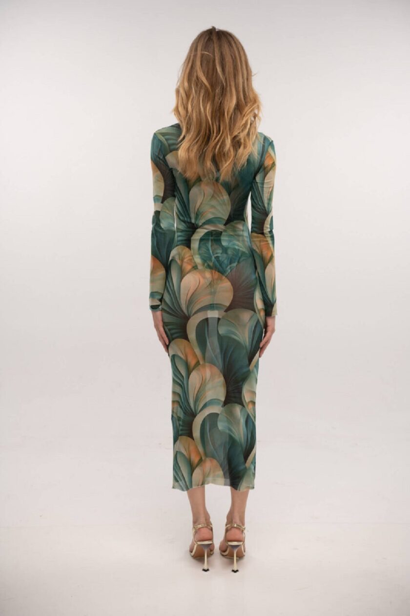 Mesh Dress Coral Reef lovebyhands.gr