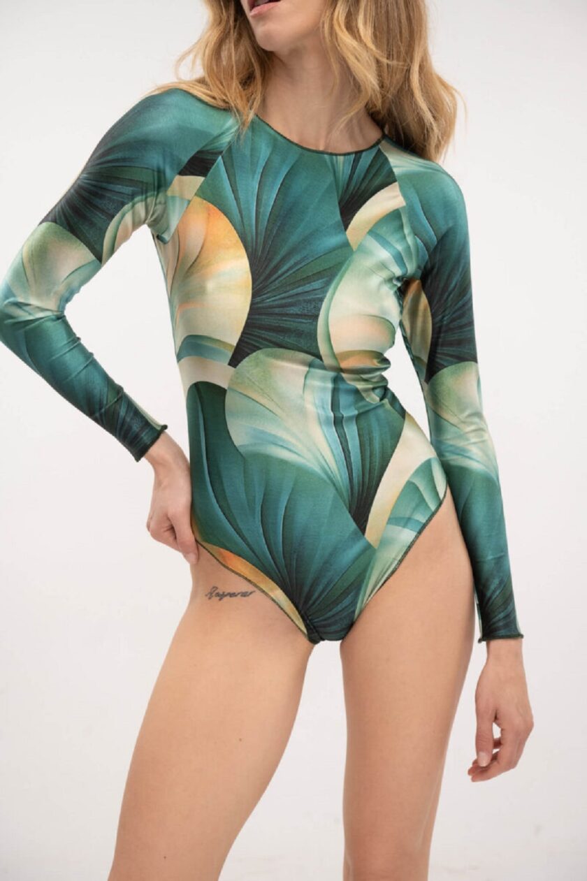 One Piece Long Sleeve Coral Reef lovebyhands.gr