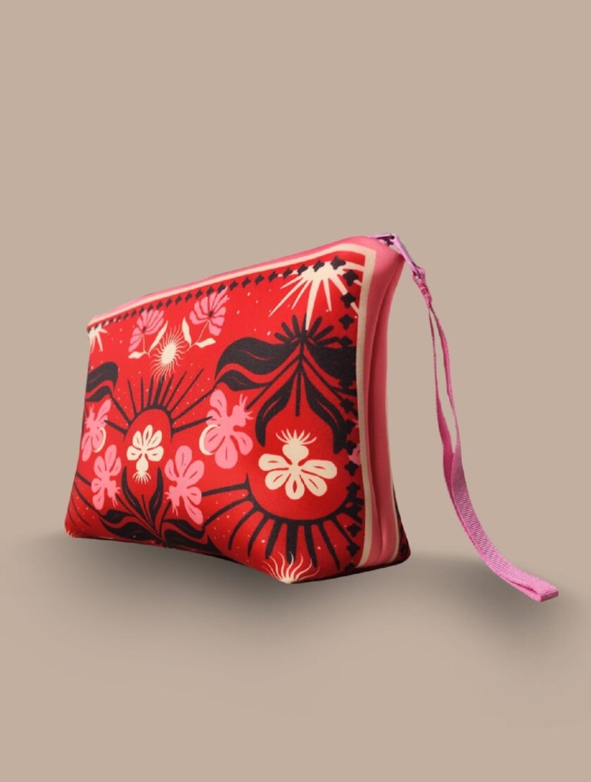 Passion Flower Pouch lovebyhands.gr