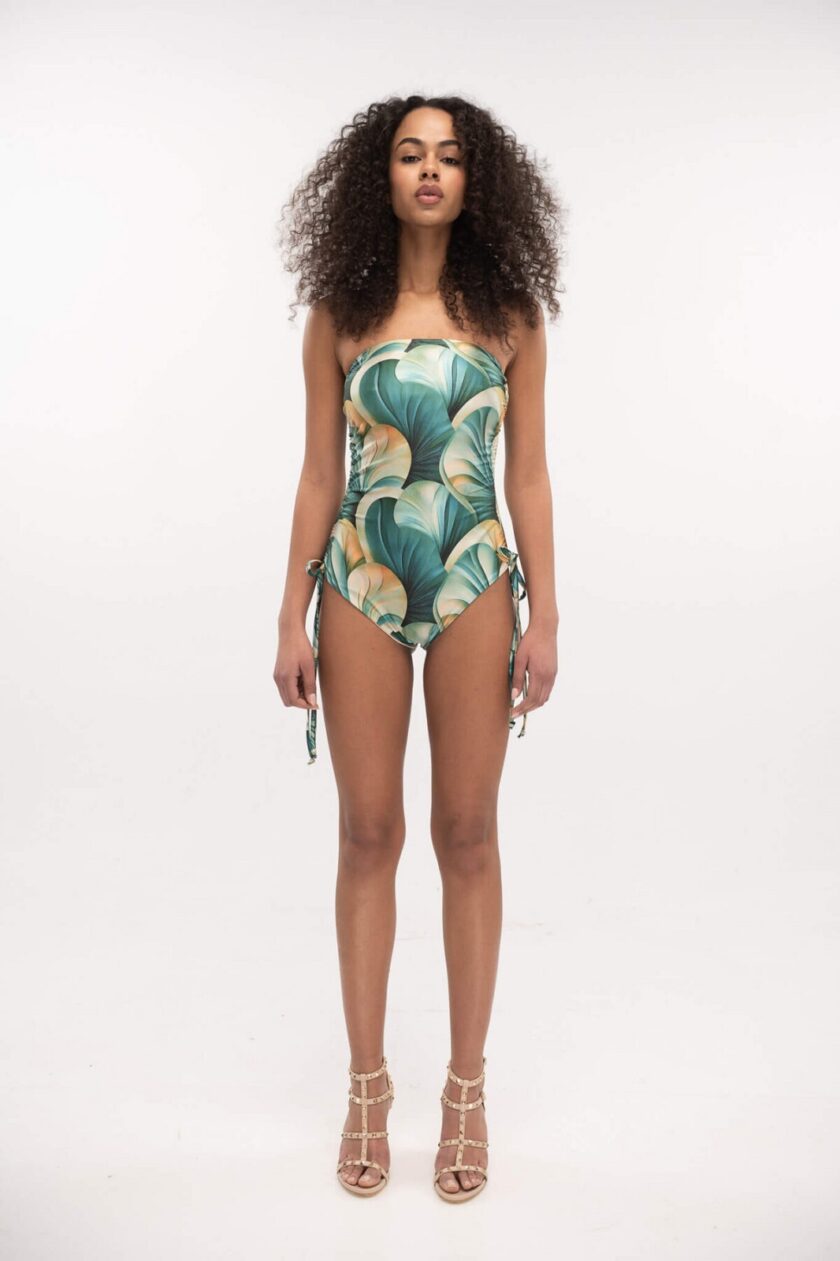 Strapless Swimsuit Coral Reef lovebyhands.gr