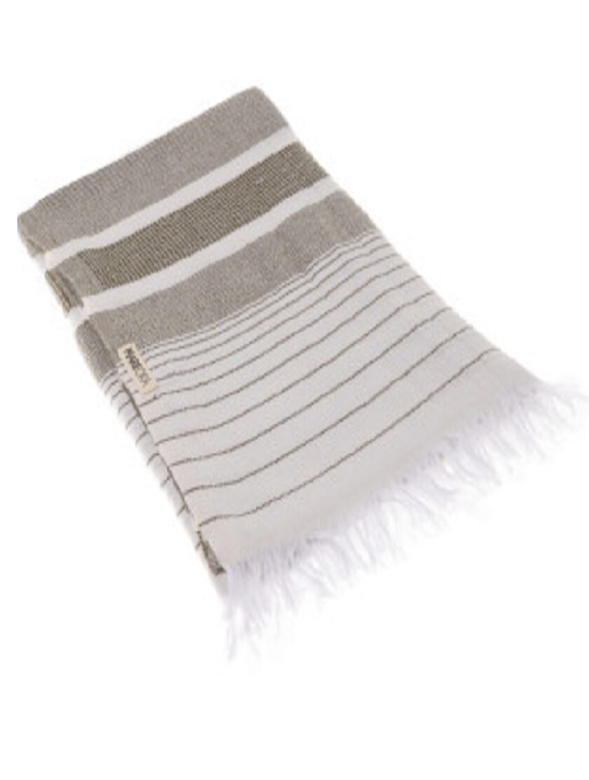Stitches Towel - Forest Green lovebyhands.gr
