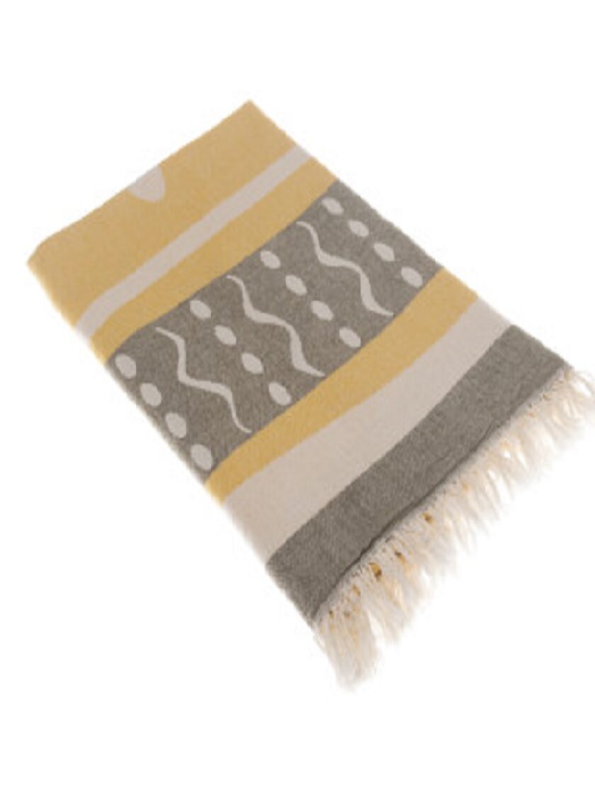 Summer Towel - Khaki lovebyhands.gr