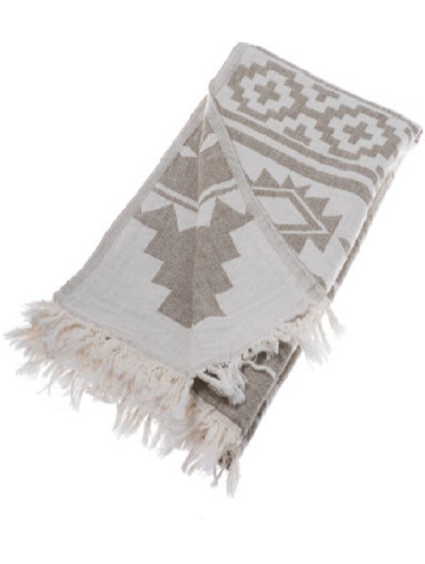 Mexico Towel - Khaki lovebyhands.gr
