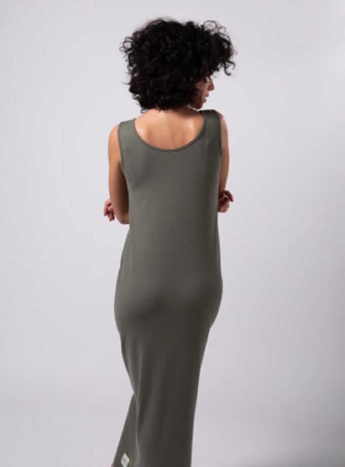 Dress Long - Khaki lovebyhands.gr