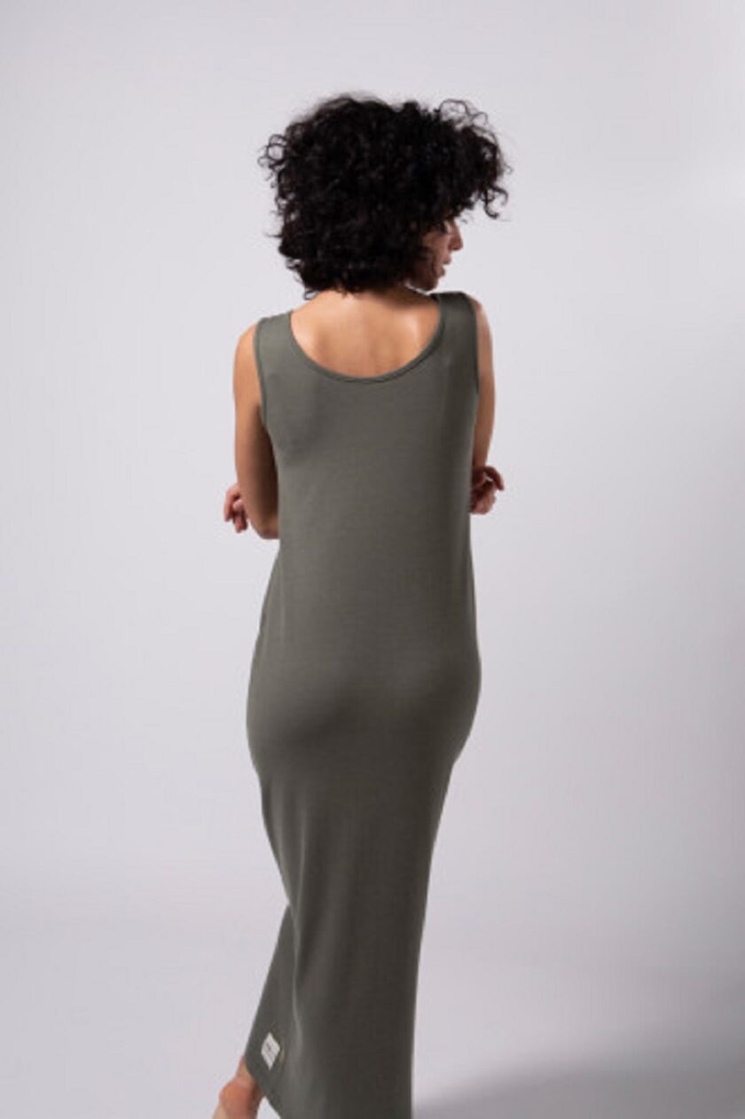 Dress Long - Khaki lovebyhands.gr