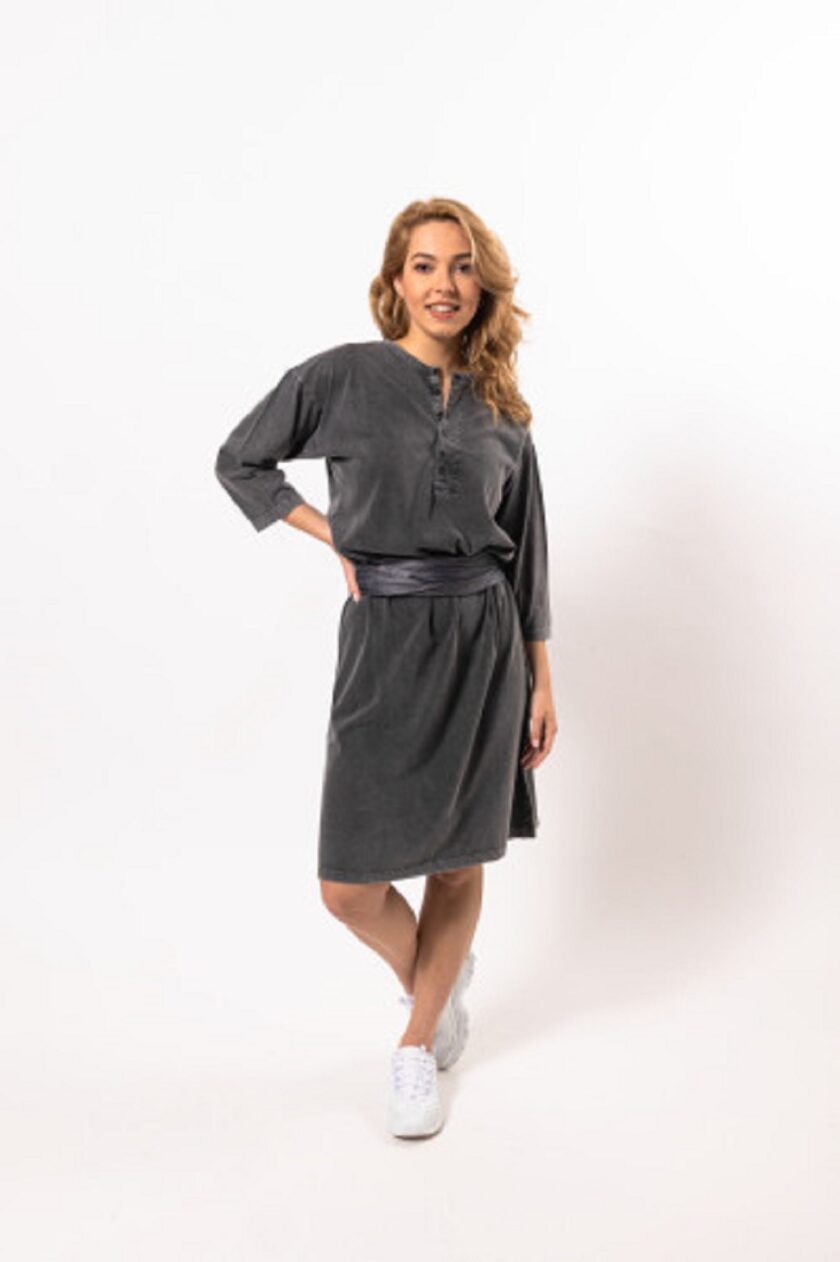 Lola Dress - Anthracite lovebyhands.gr