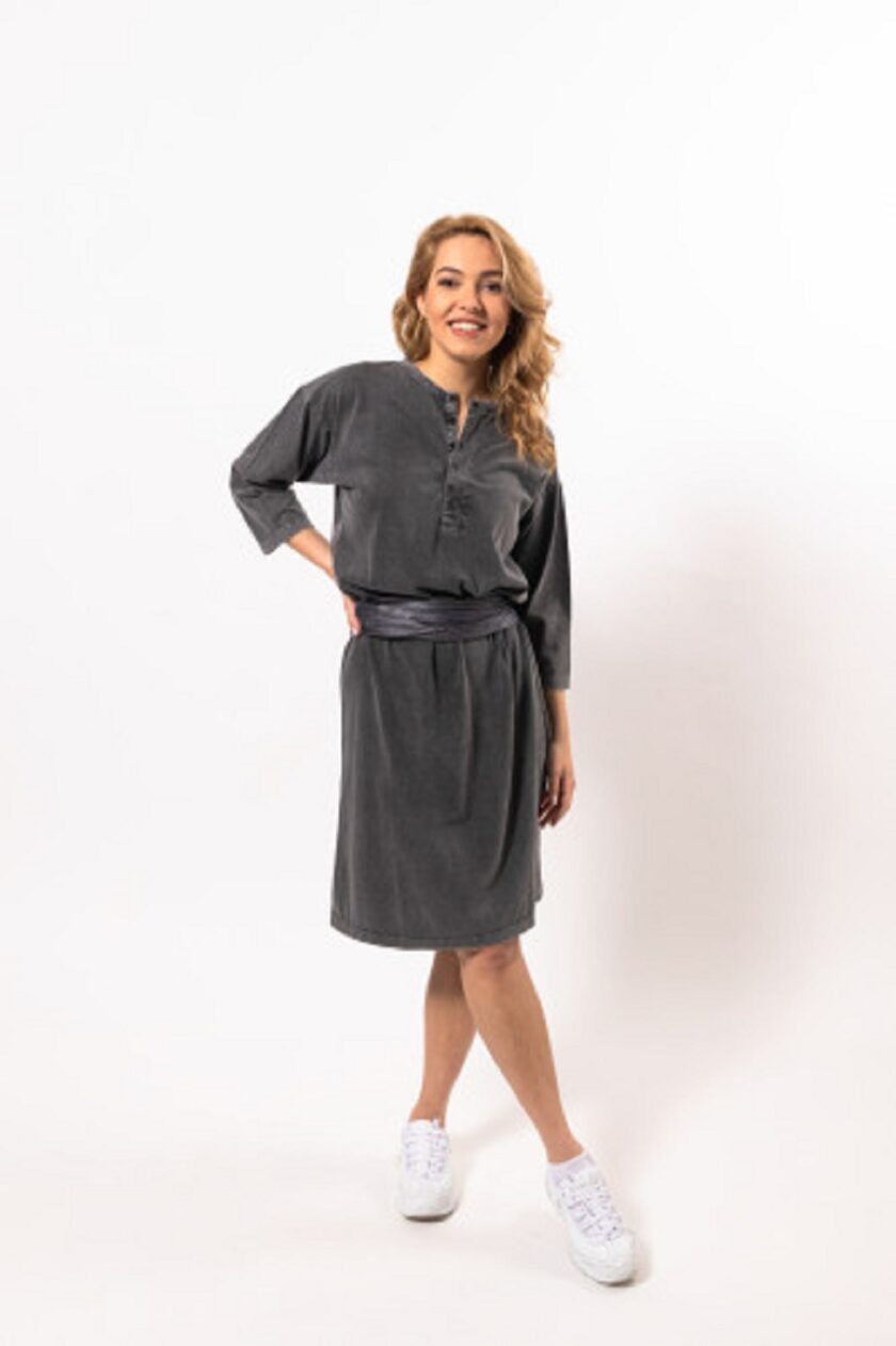 Lola Dress - Anthracite lovebyhands.gr