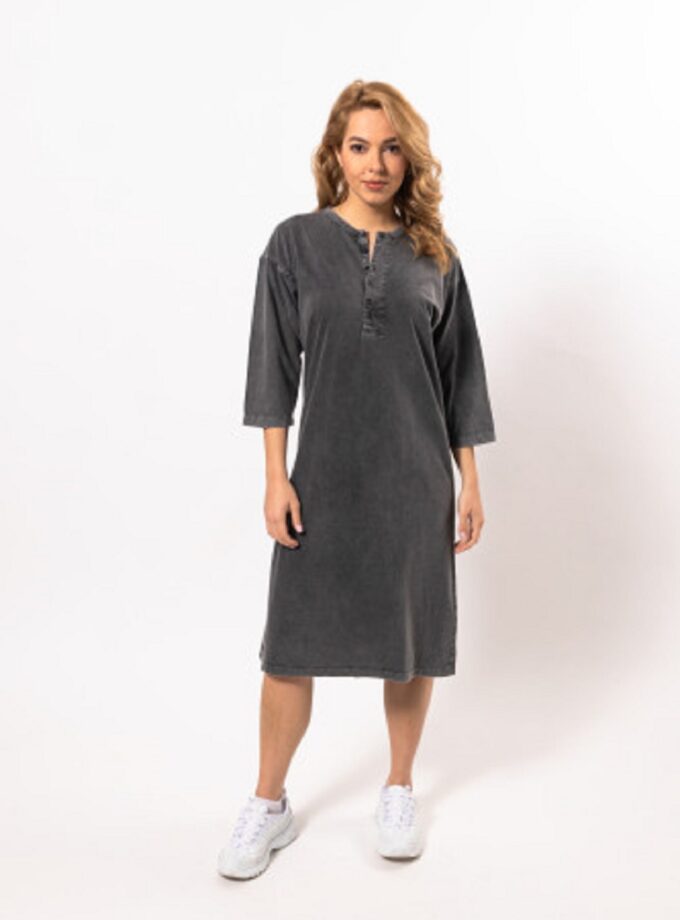 Lola Dress - Anthracite lovebyhands.gr