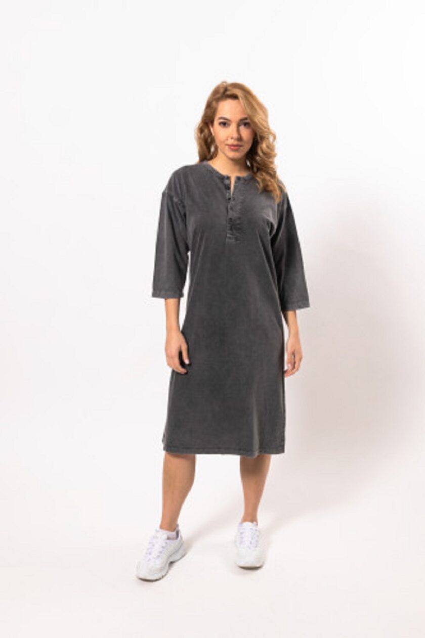 Lola Dress - Anthracite lovebyhands.gr