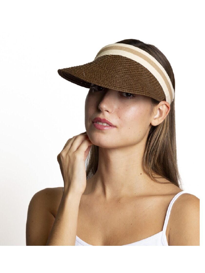 Visor - Brown lovebyhands.gr