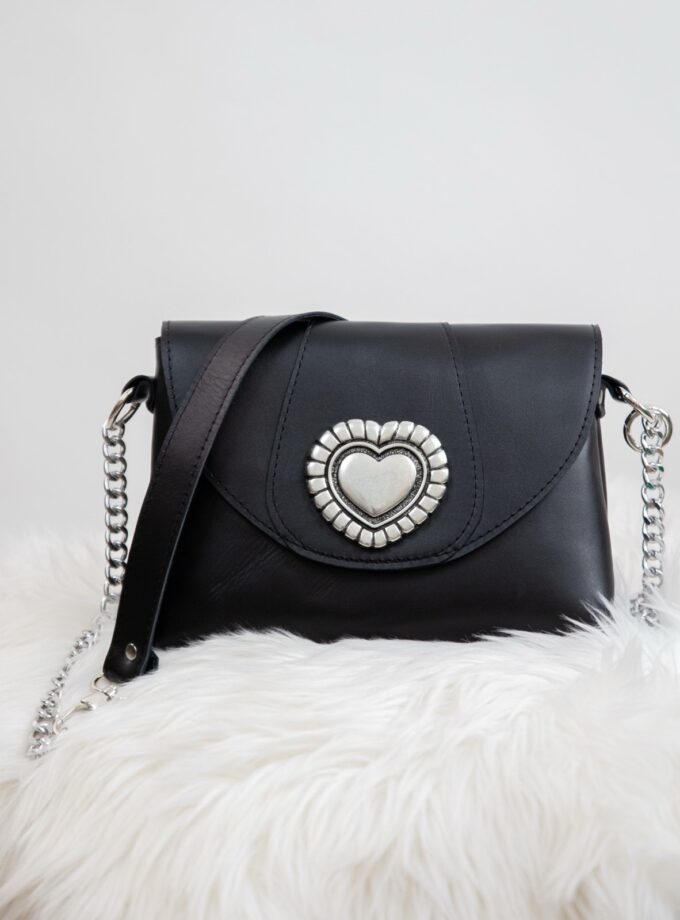C'est la vie Bag - Black Nickel lovebyhands.gr
