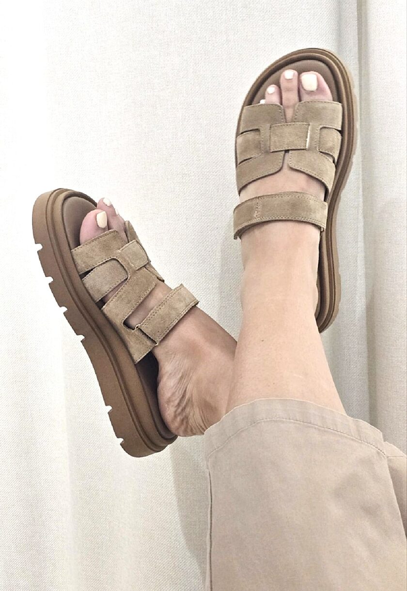 Bellis Flatforms - Beige lovebyhands.gr