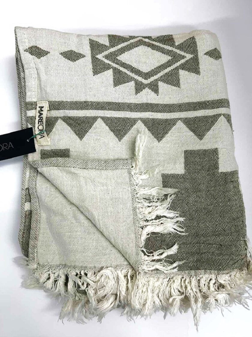 Mexico Towel - Khaki lovebyhands.gr