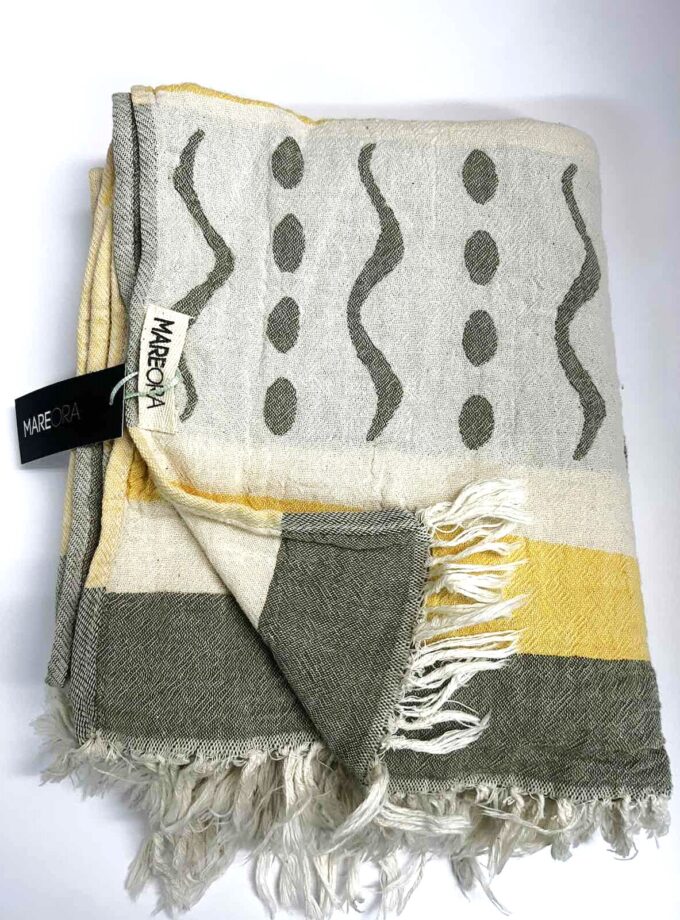 Summer Towel - Khaki lovebyhands.gr